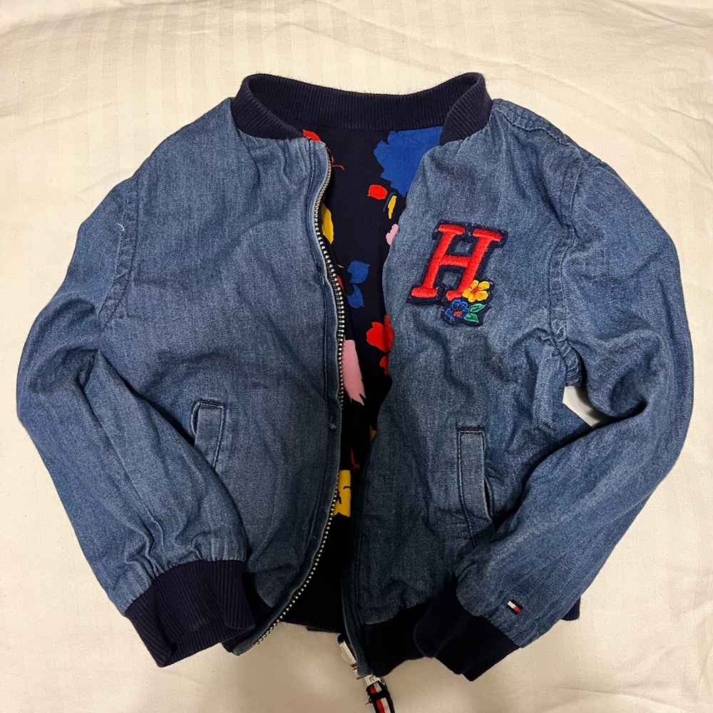 Tommy Hilfiger reversible toddler jacket